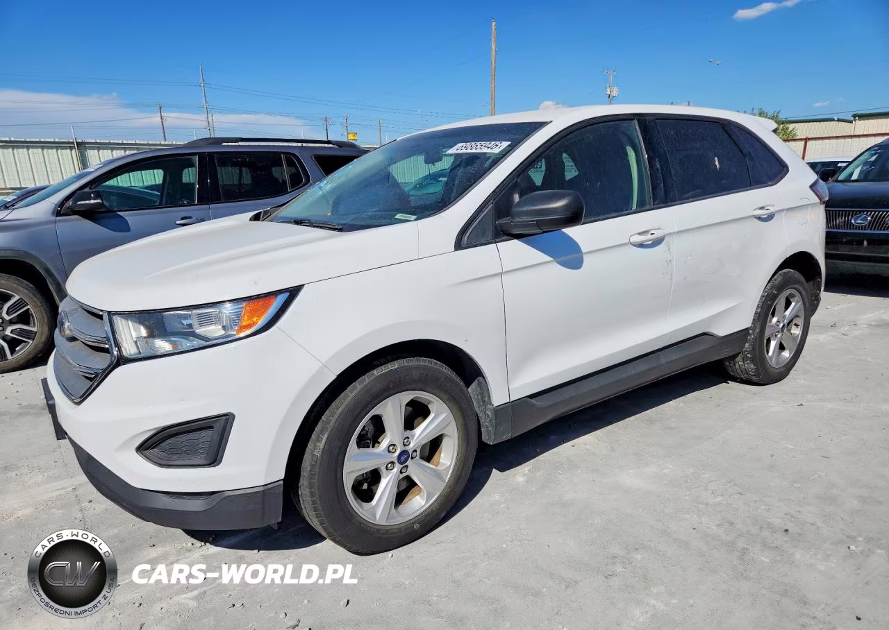 2016 Ford Edge Se VIN:2FMPK4G98GBC04845 - 1