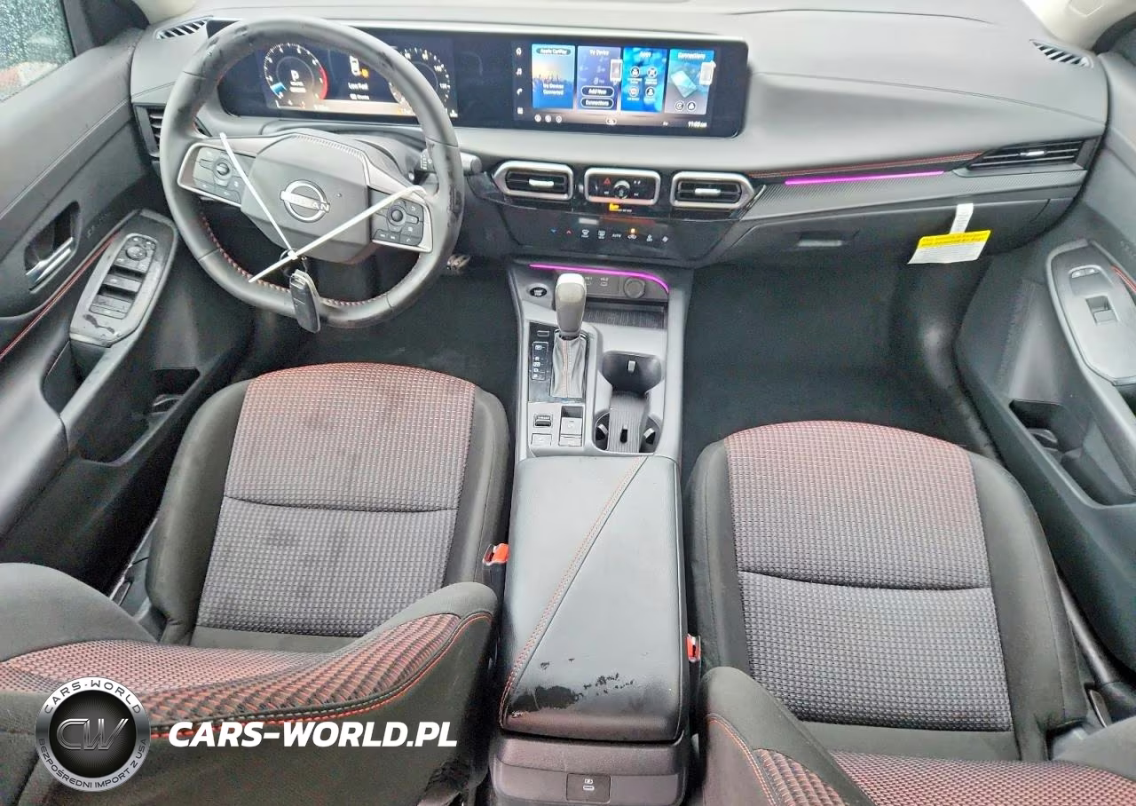 2026 Nissan Sentra Sr VIN:3N1AB9DVXTY296358 - 8