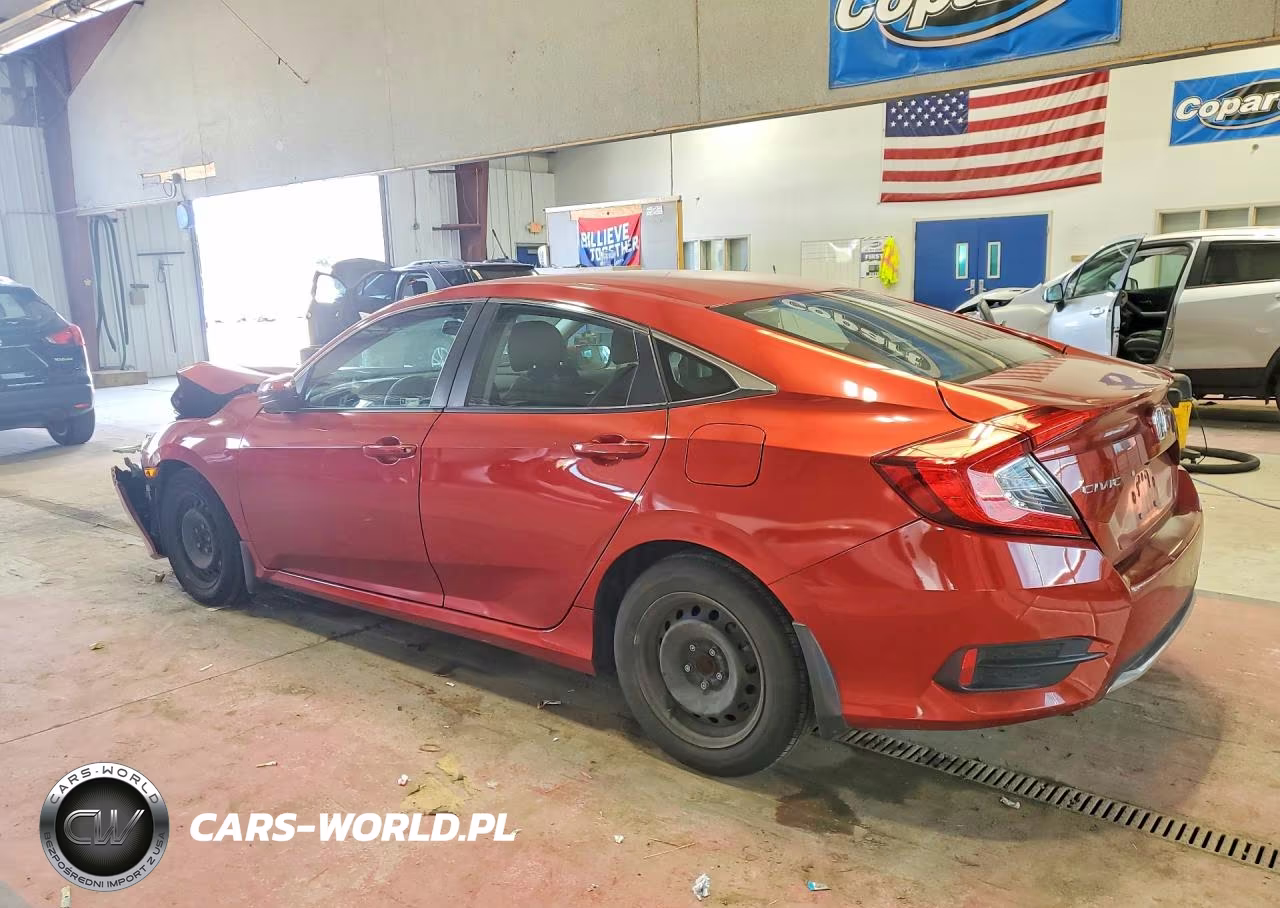 2020 Honda Civic Lx VIN:2HGFC2F67LH571317 - 2