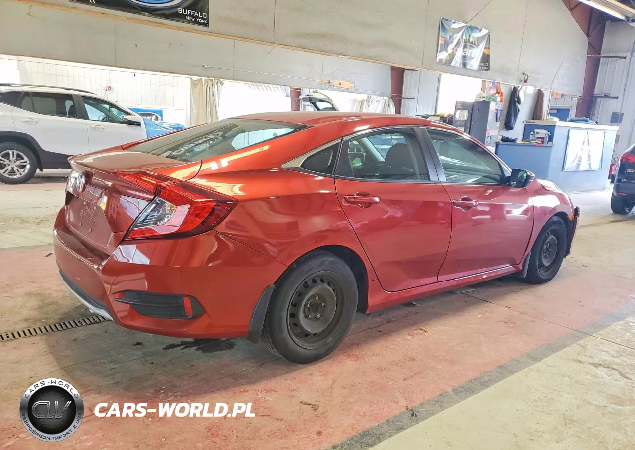 2020 Honda Civic Lx VIN:2HGFC2F67LH571317 - 3