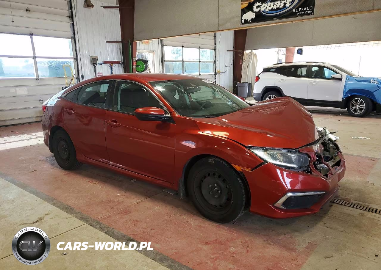 2020 Honda Civic Lx VIN:2HGFC2F67LH571317 - 4