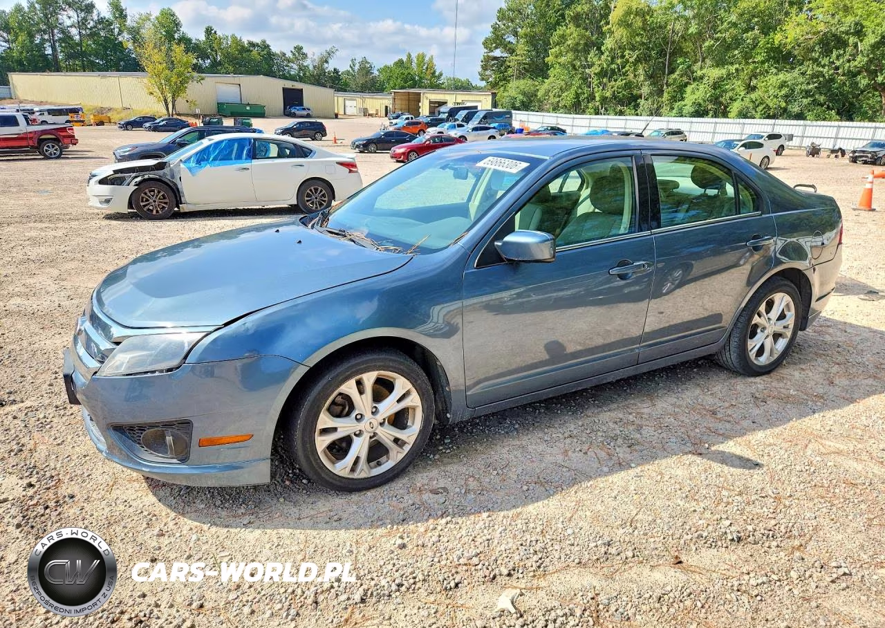 2012 Ford Fusion Se VIN:3FAHP0HA9CR135452 - 1