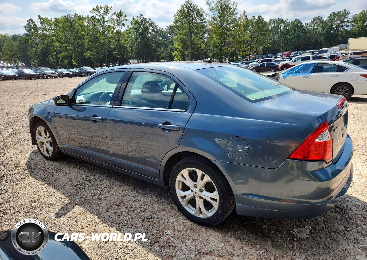 2012 Ford Fusion Se VIN:3FAHP0HA9CR135452 - 2