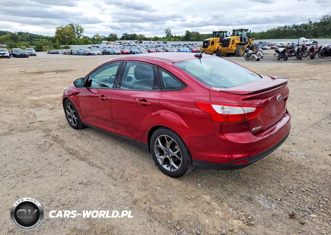 2014 Ford Focus Se VIN:1FADP3F21EL395910 - 2