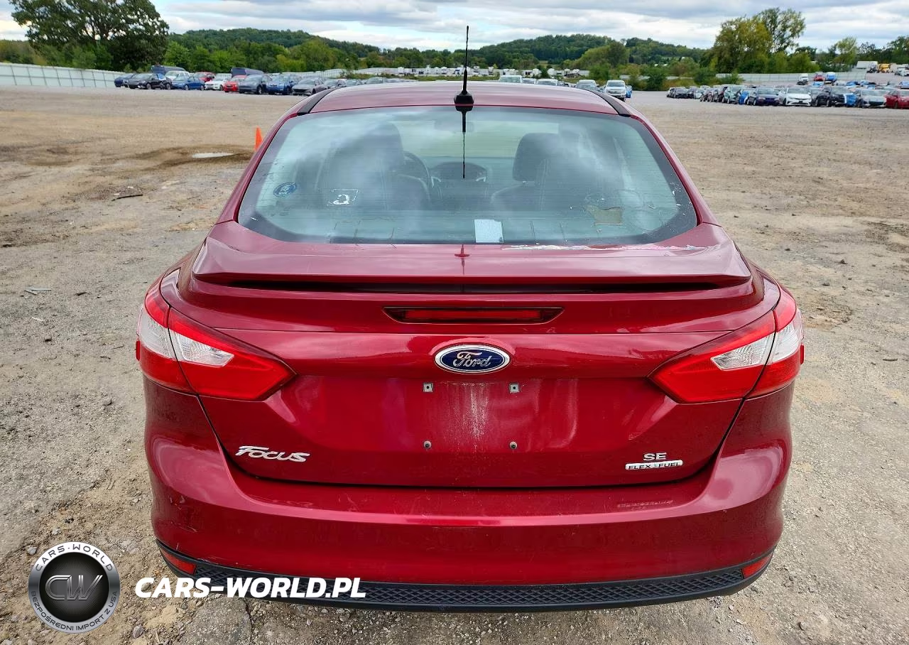 2014 Ford Focus Se VIN:1FADP3F21EL395910 - 6