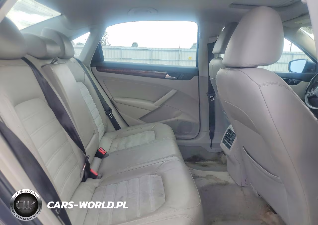2013 Volkswagen Passat Sel VIN:1VWCM7A35DC076639 - 10