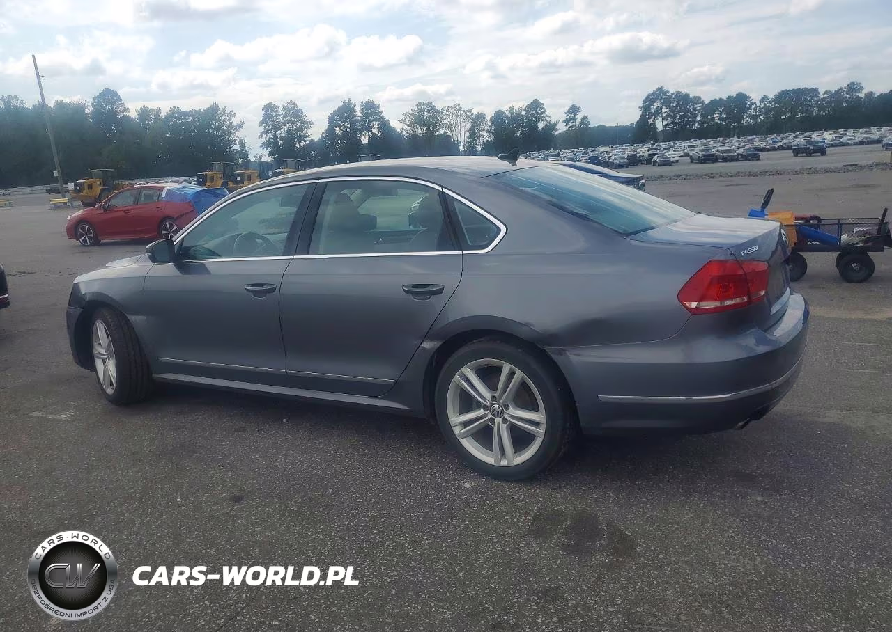 2013 Volkswagen Passat Sel VIN:1VWCM7A35DC076639 - 2