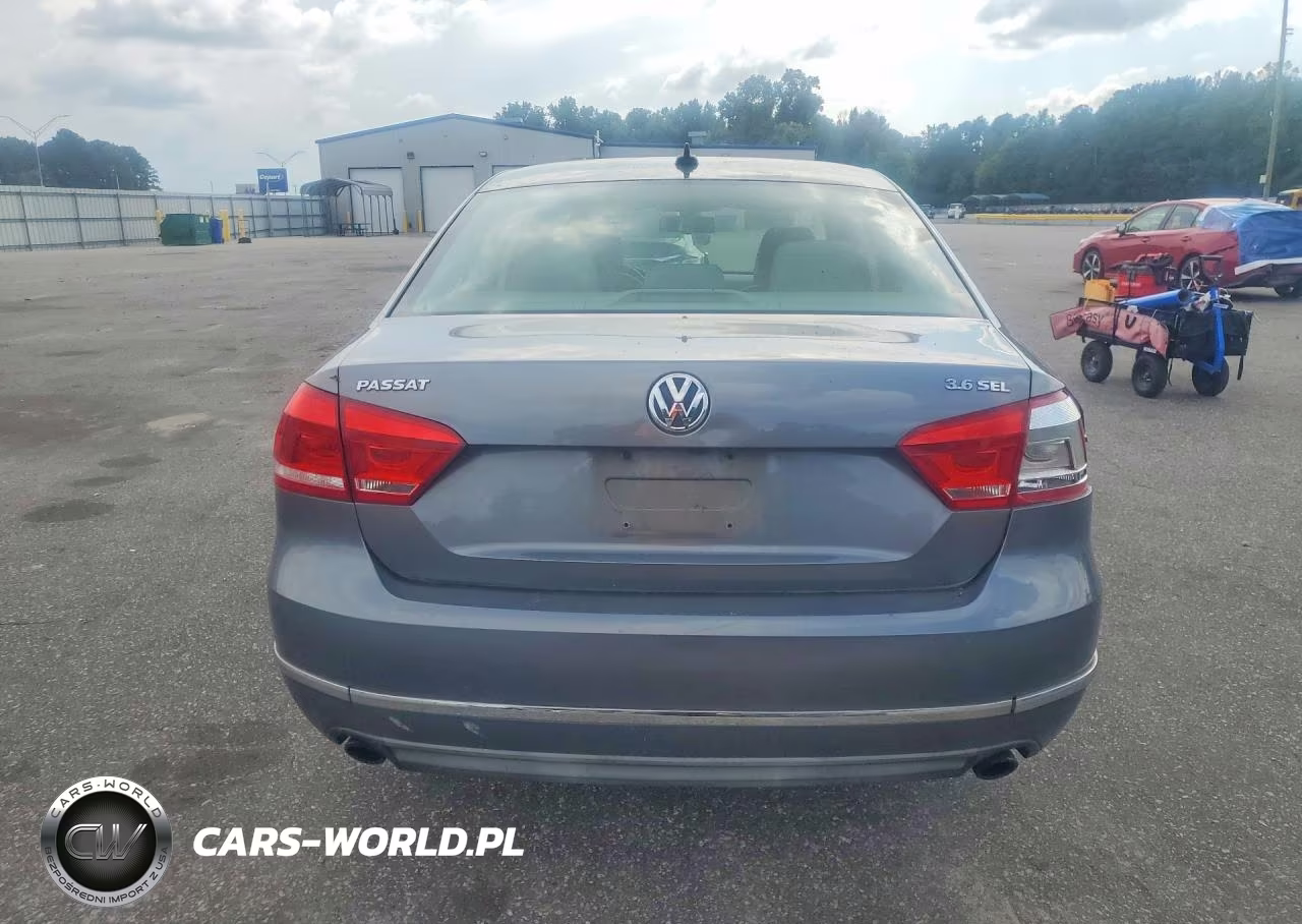 2013 Volkswagen Passat Sel VIN:1VWCM7A35DC076639 - 6