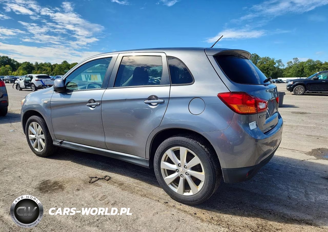 2013 Mitsubishi Outlander Sport Es VIN:4A4AP3AU3DE008758 - 2