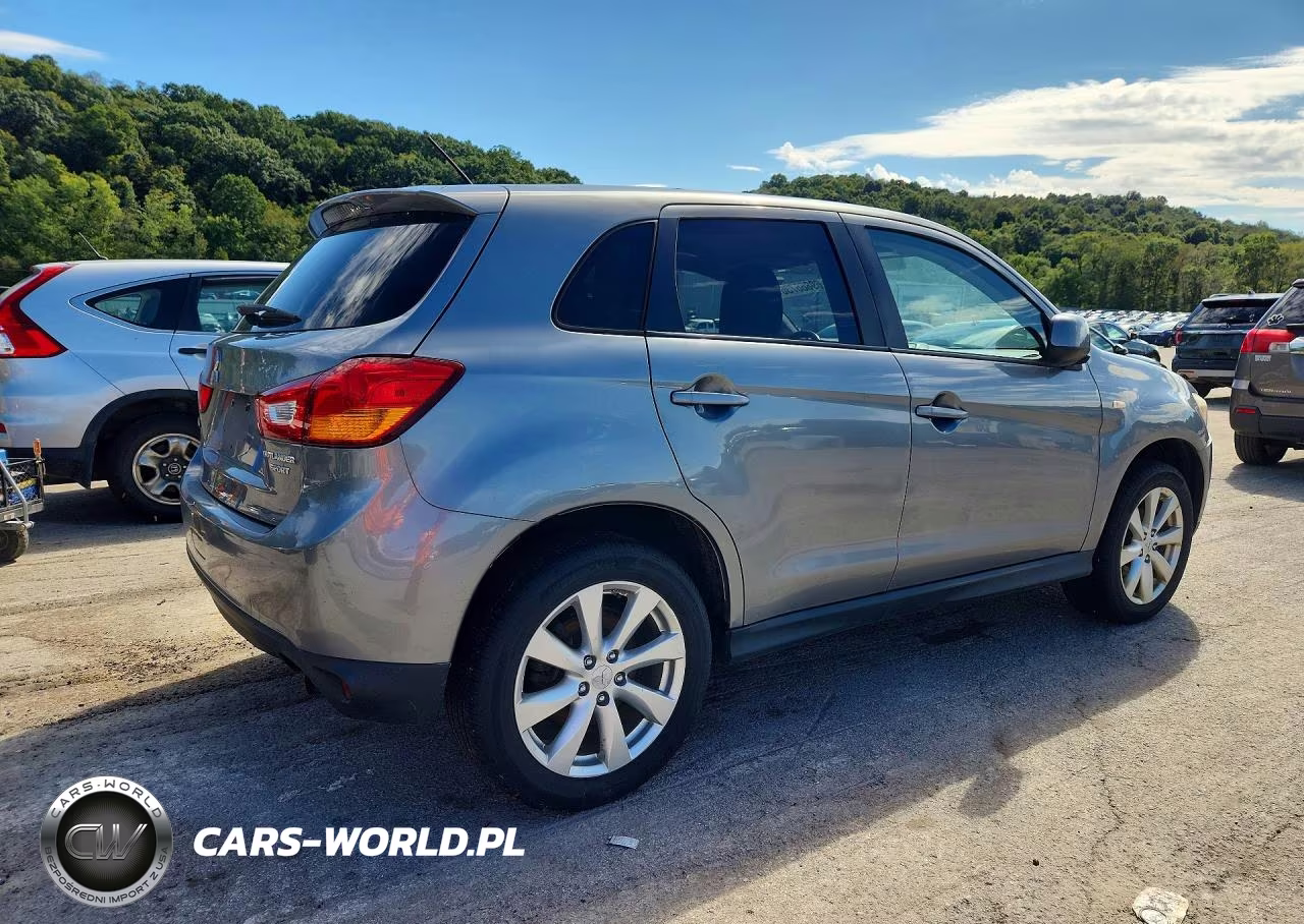 2013 Mitsubishi Outlander Sport Es VIN:4A4AP3AU3DE008758 - 3