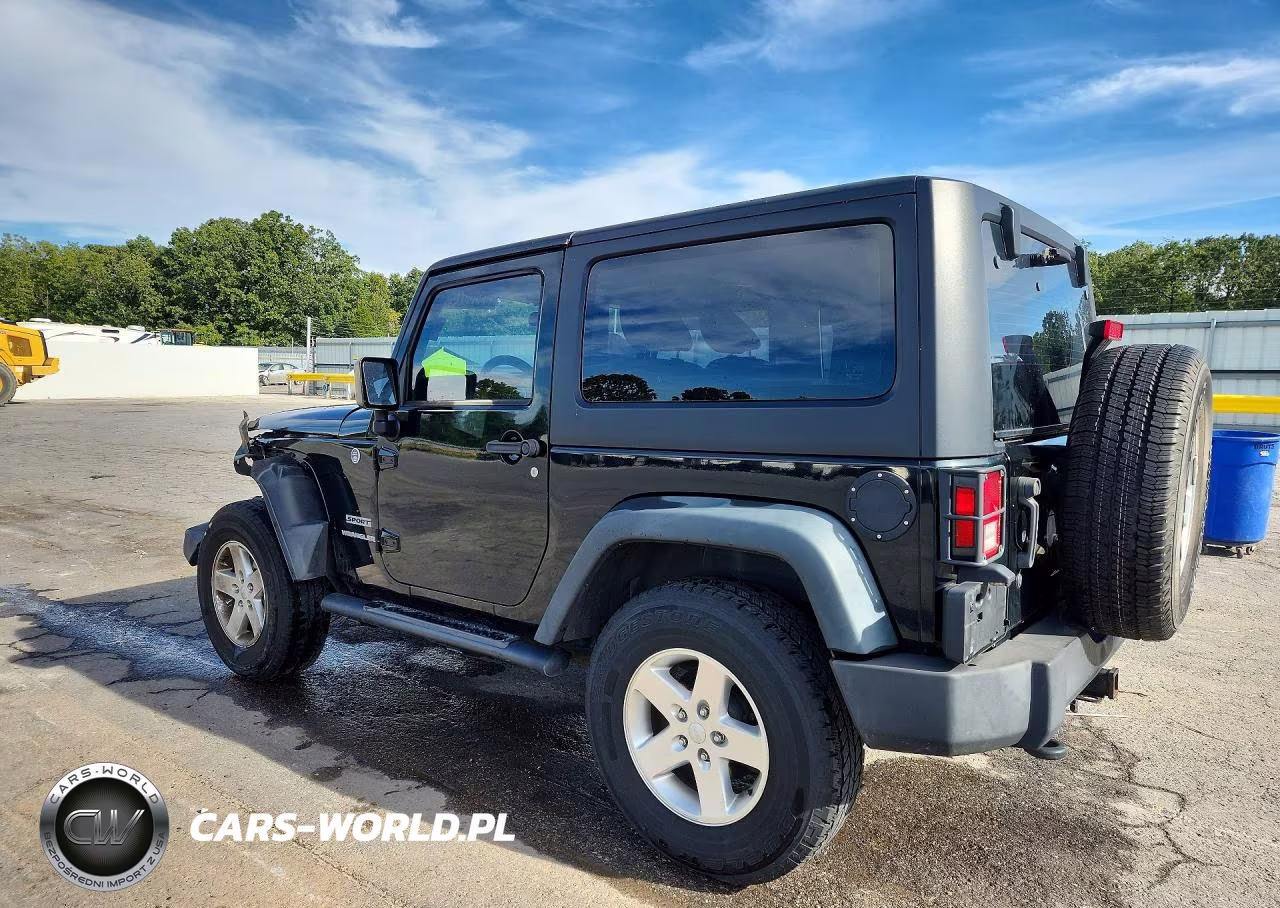2012 Jeep Wrangler Sport VIN:1C4AJWAG4CL257679 - 2