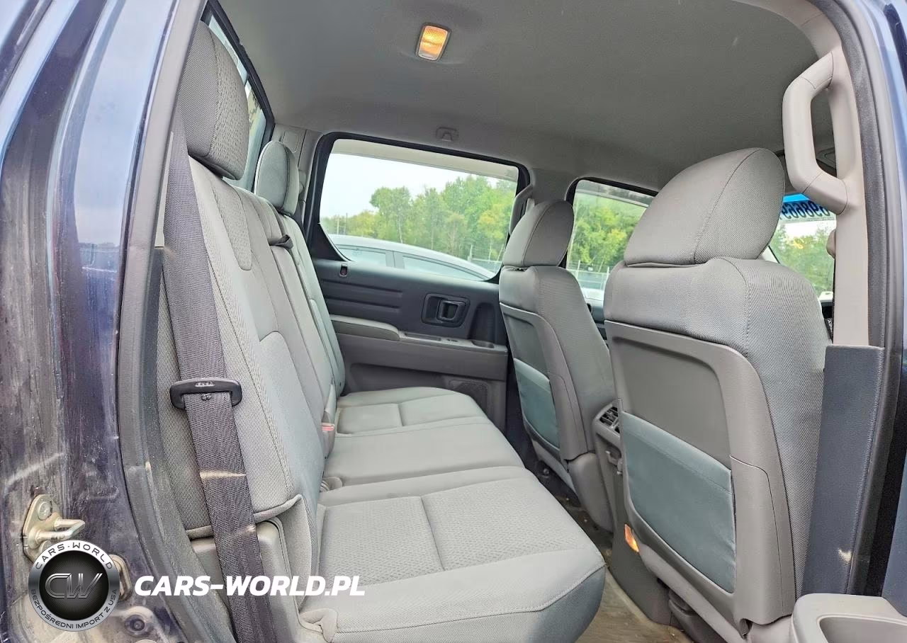 2012 Honda Ridgeline Rt VIN:5FPYK1F27CB459597 - 10