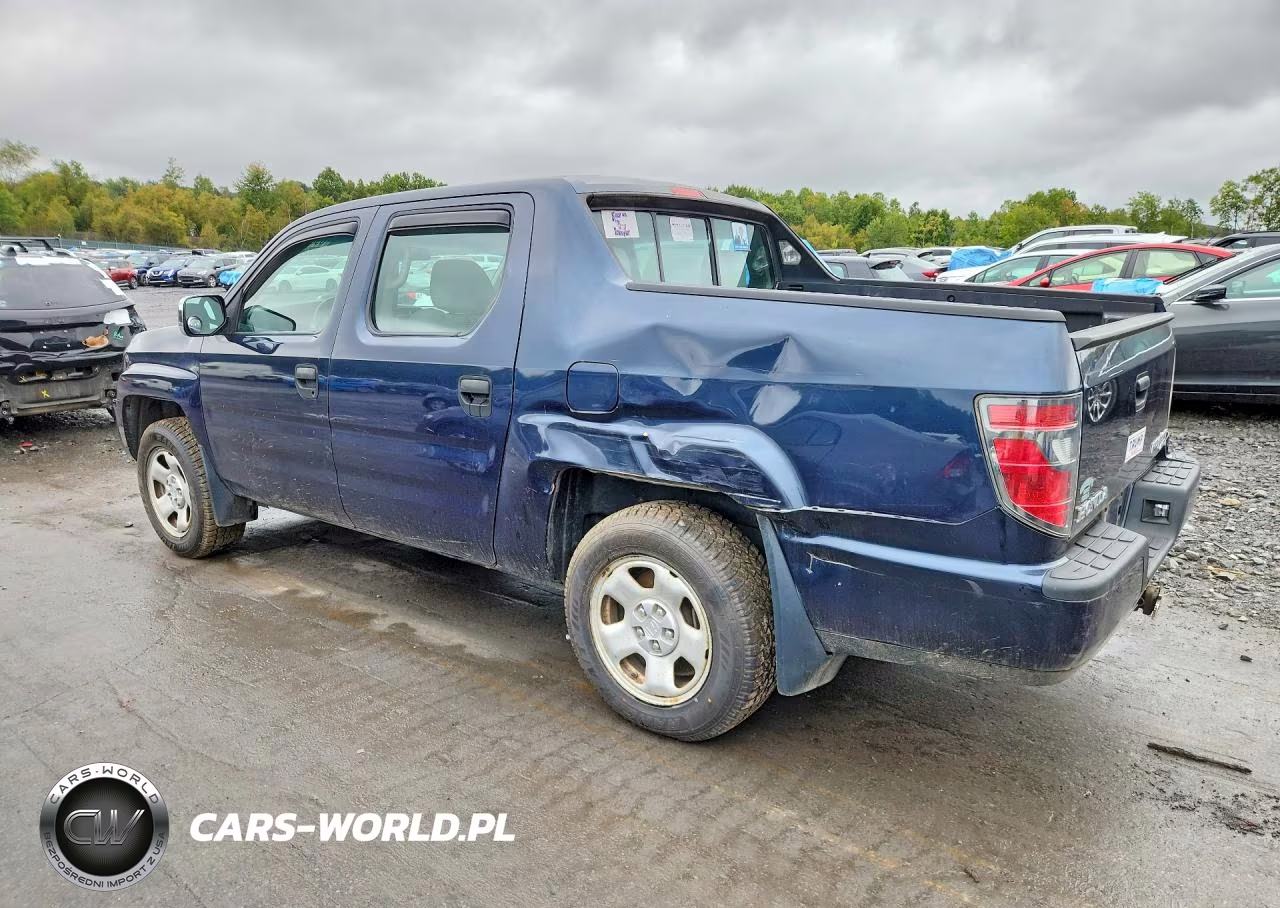 2012 Honda Ridgeline Rt VIN:5FPYK1F27CB459597 - 2