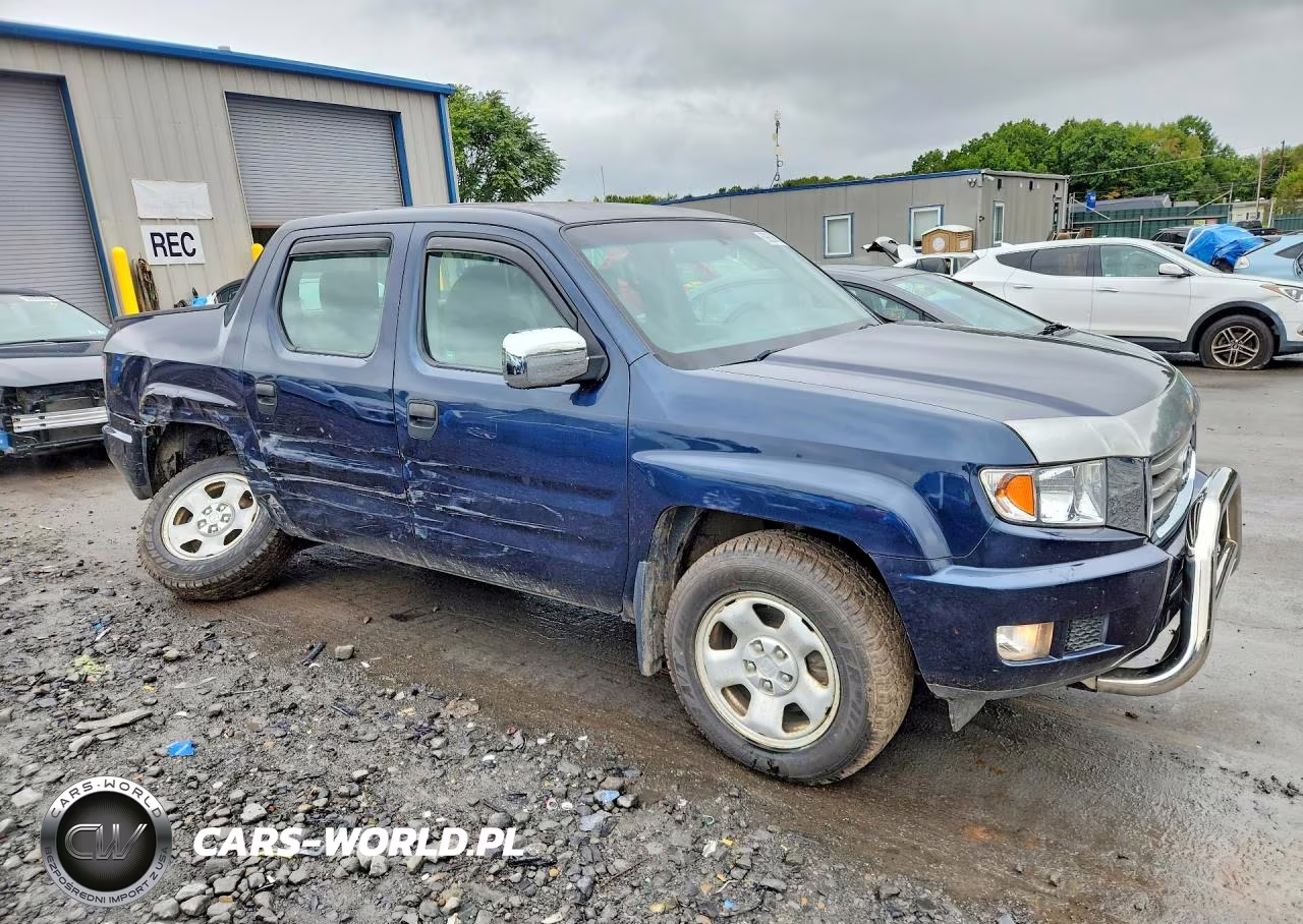 2012 Honda Ridgeline Rt VIN:5FPYK1F27CB459597 - 4