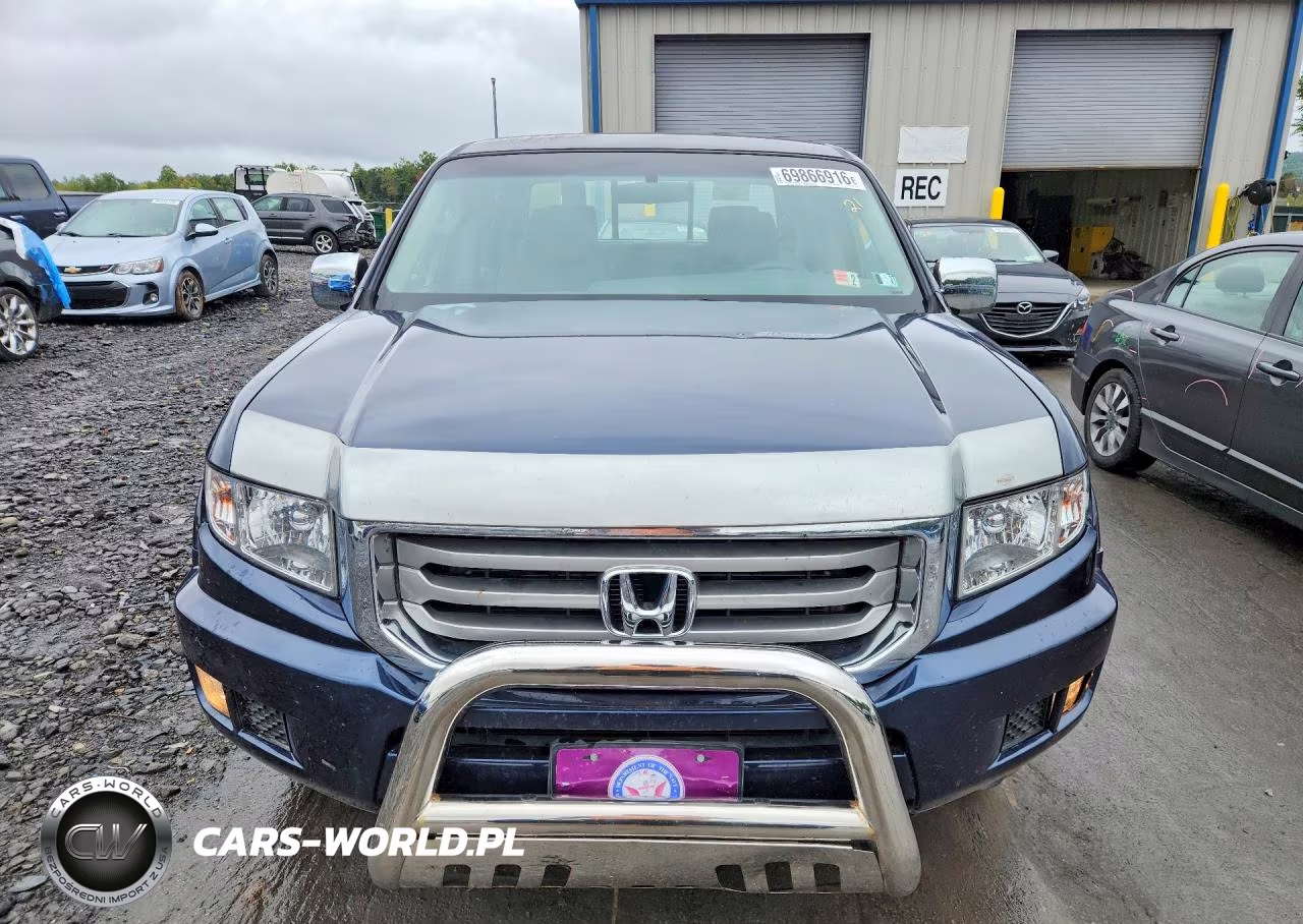 2012 Honda Ridgeline Rt VIN:5FPYK1F27CB459597 - 5
