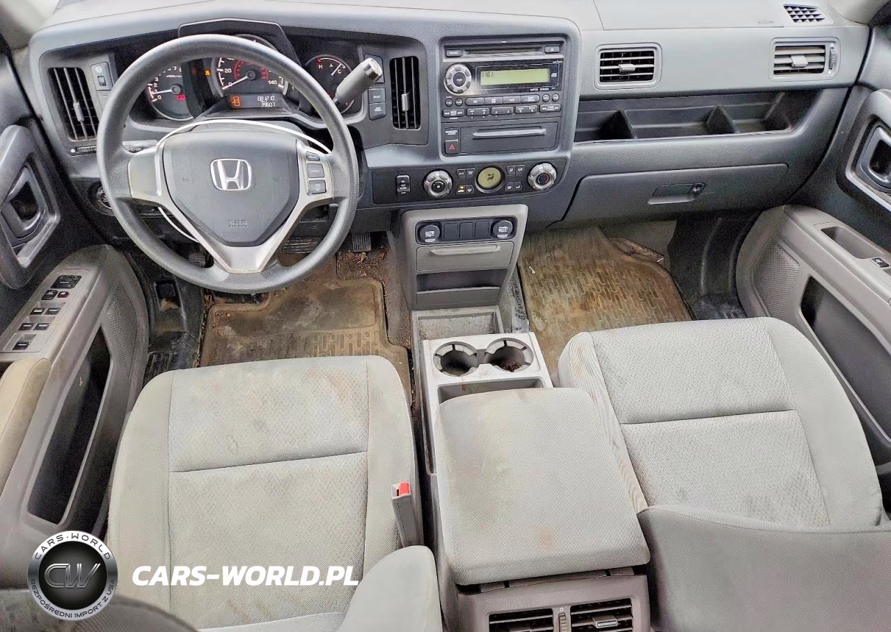 2012 Honda Ridgeline Rt VIN:5FPYK1F27CB459597 - 8