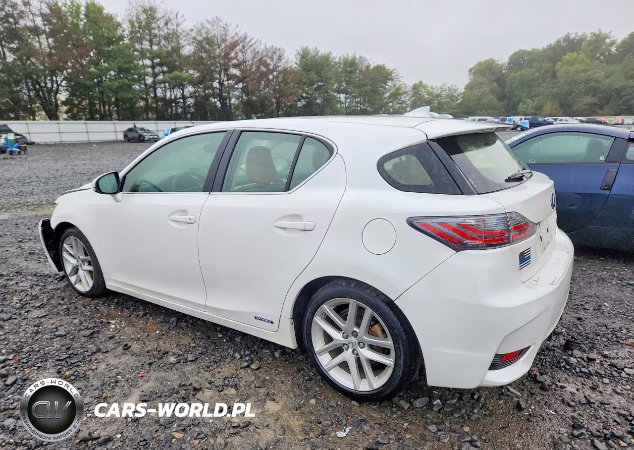 2017 Lexus Ct 200 VIN:JTHKD5BH9H2289665 - 2