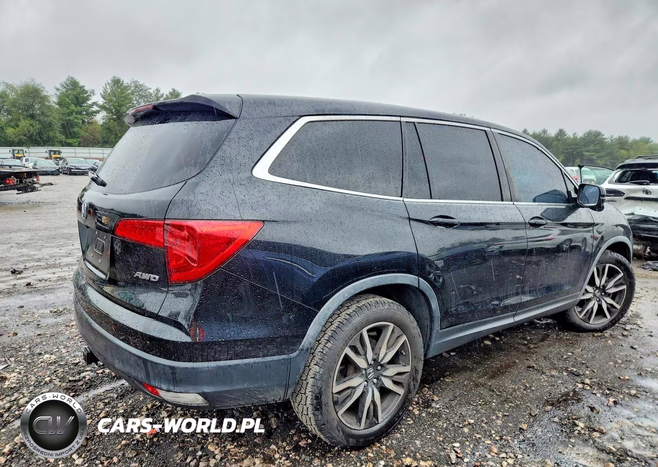 2018 Honda Pilot Exl VIN:5FNYF6H54JB009937 - 3