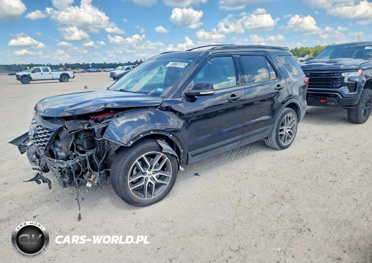 2019 Ford Explorer Sport VIN:1FM5K8GT2KGA67459 - 1