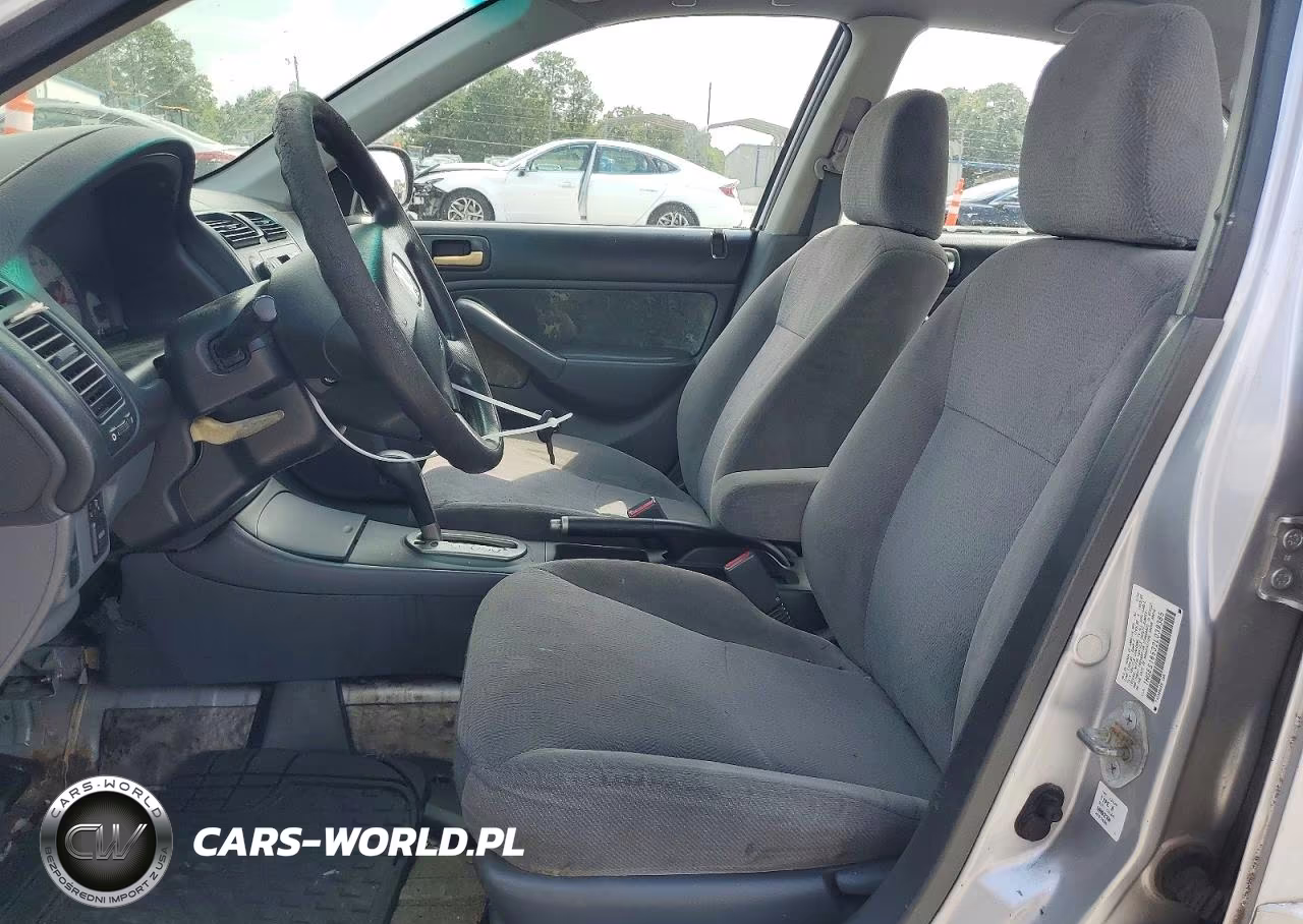 2002 Honda Civic Lx VIN:1HGES16532L039385 - 7
