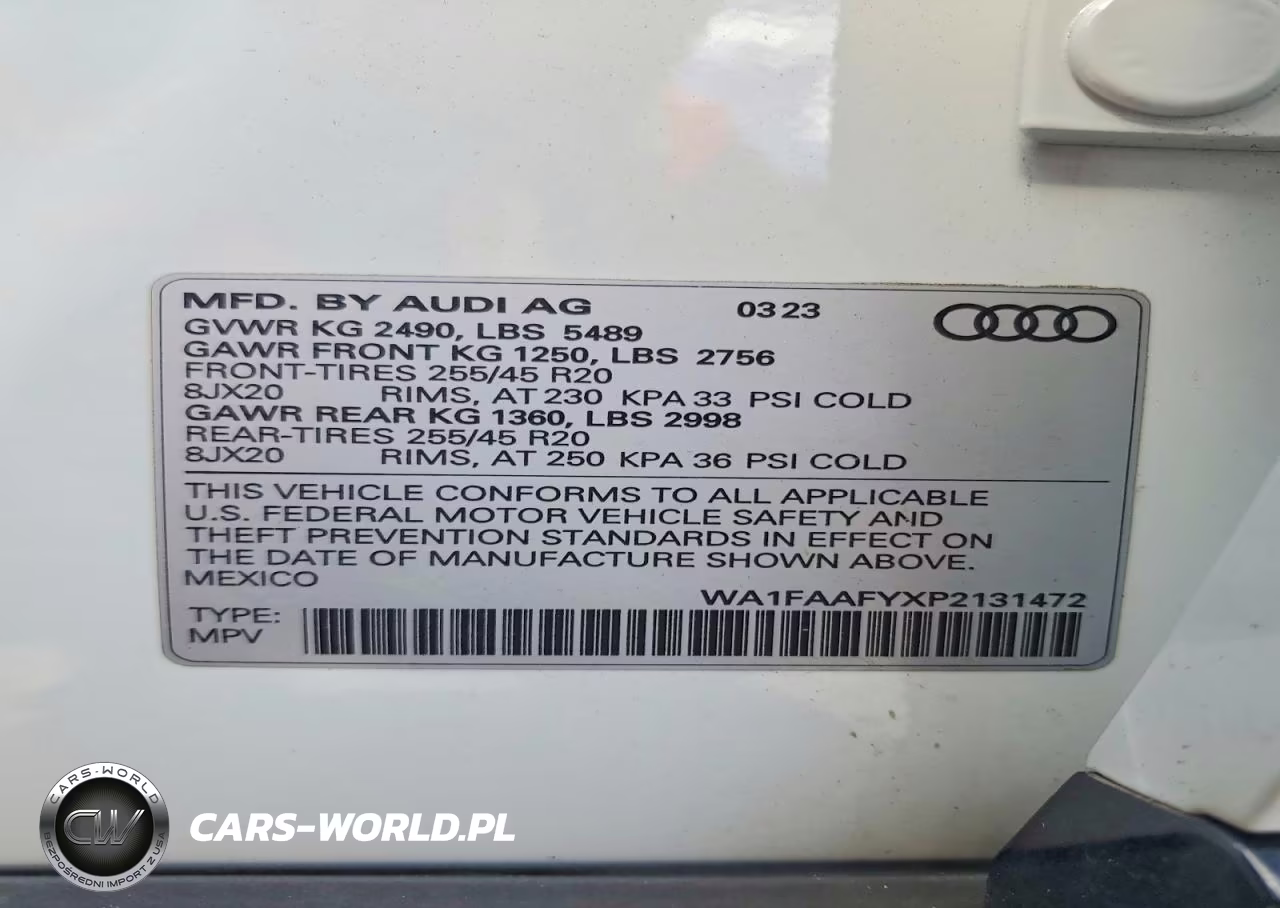 2023 Audi Q5 Prestige 45 VIN:WA1FAAFYXP2131472 - 13