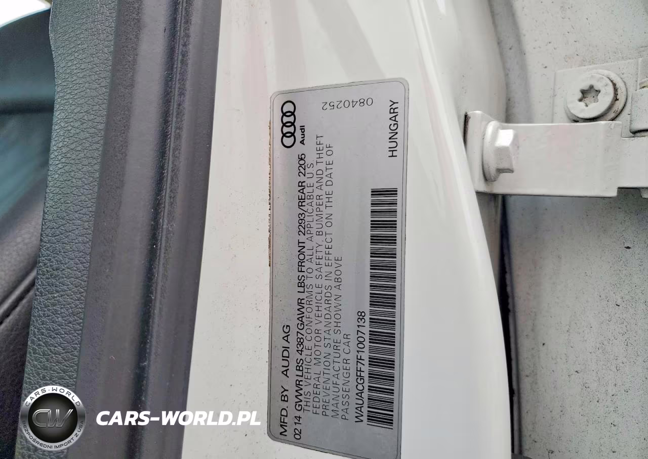 2015 Audi A3 Premium VIN:WAUACGFF7F1007138 - 12