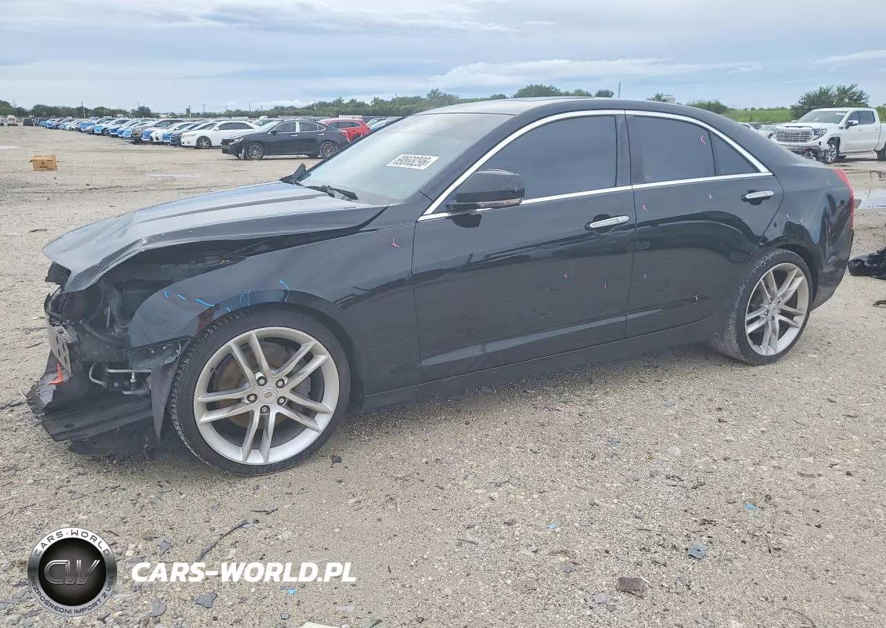 2015 Cadillac Ats Performance VIN:1G6AC5SX7F0129173 - 1