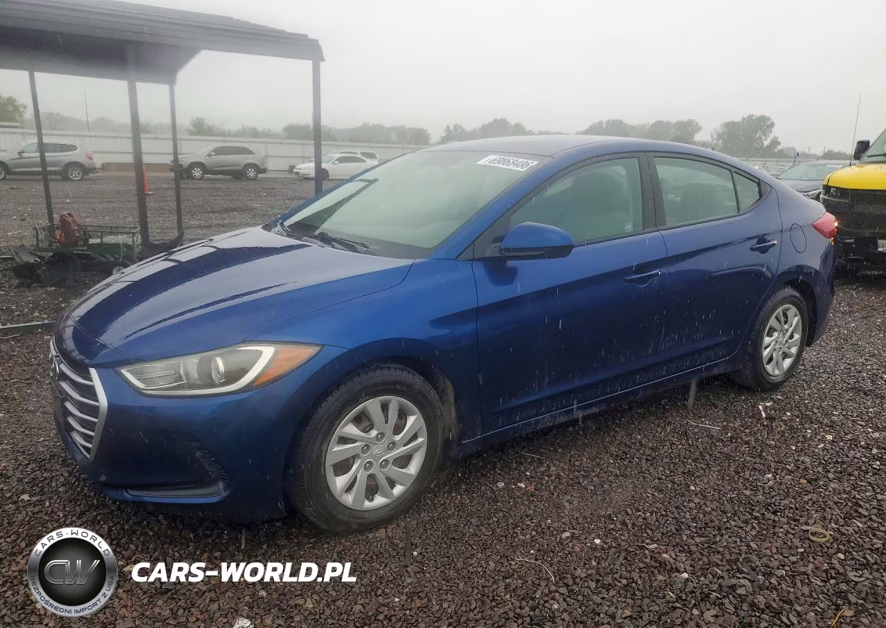 2017 Hyundai Elantra Se VIN:5NPD74LF1HH101292 - 1