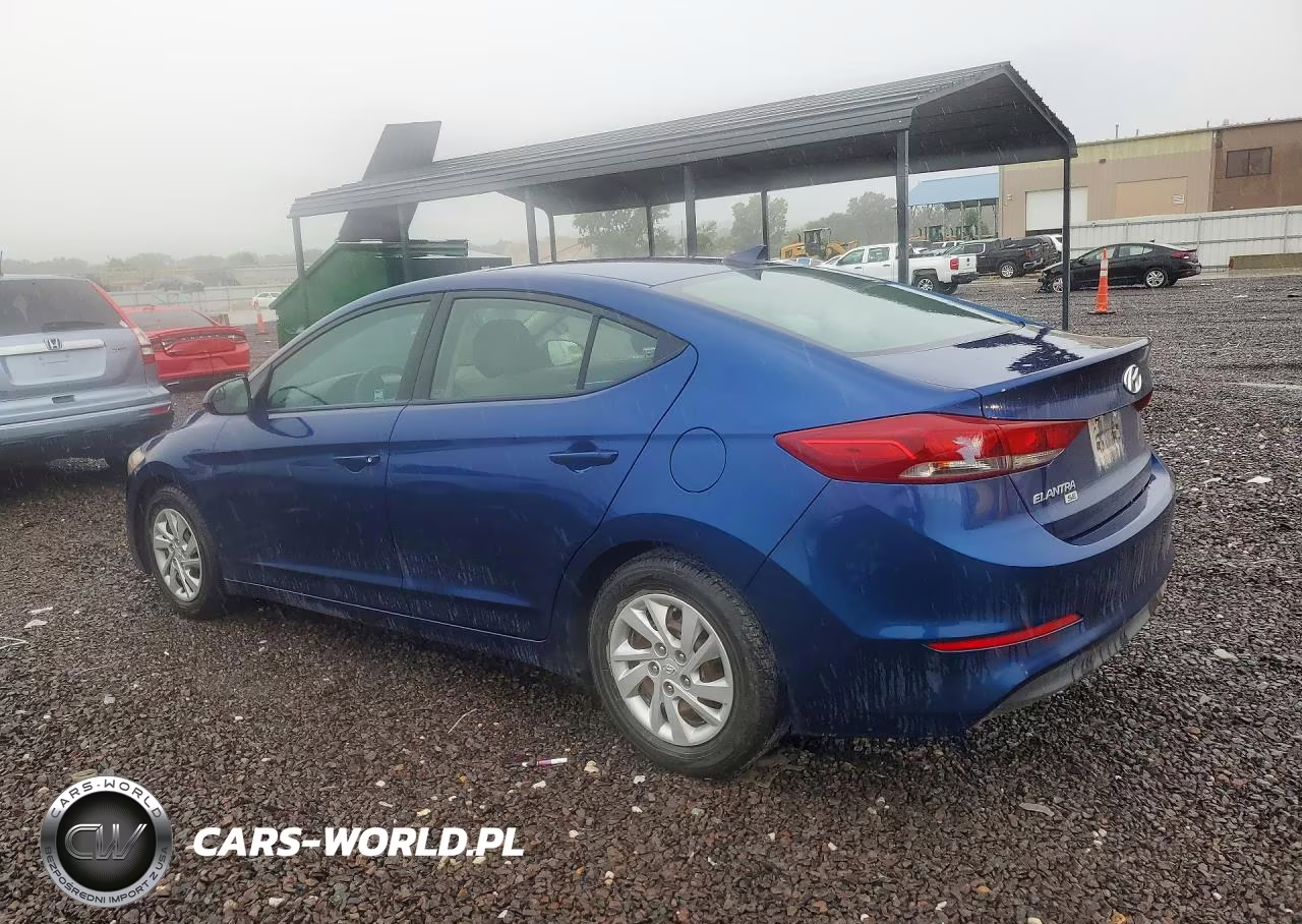 2017 Hyundai Elantra Se VIN:5NPD74LF1HH101292 - 2