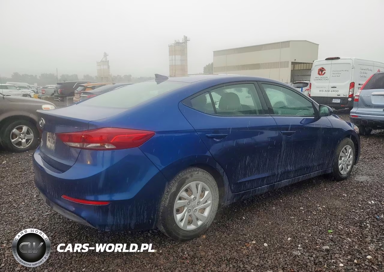 2017 Hyundai Elantra Se VIN:5NPD74LF1HH101292 - 3