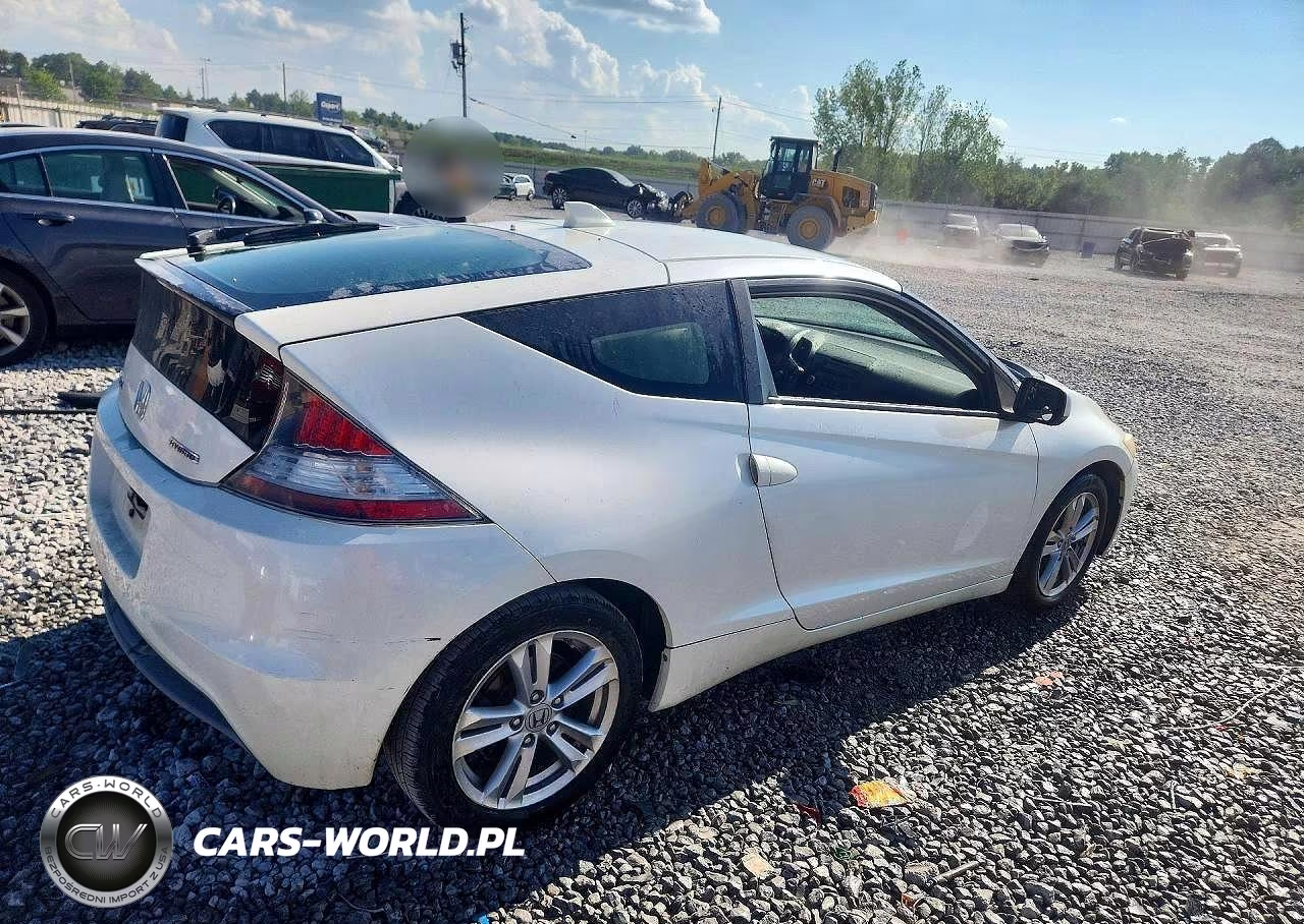 2012 Honda Cr-Z Ex VIN:JHMZF1D60CS004390 - 3