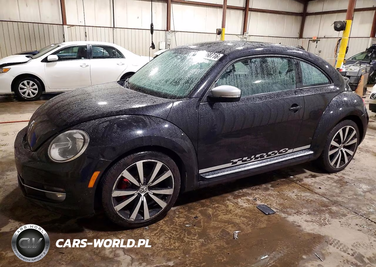 2012 Volkswagen Beetle Turbo VIN:3VWVA7AT3CM605262 - 1