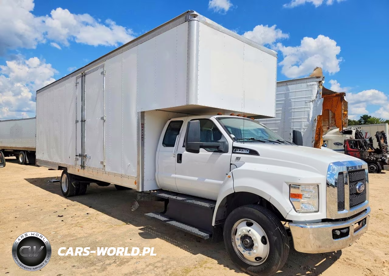 2017 Ford F-750 Super Duty Box Truck VIN:1FDNX7AY9HDB06526 - 4