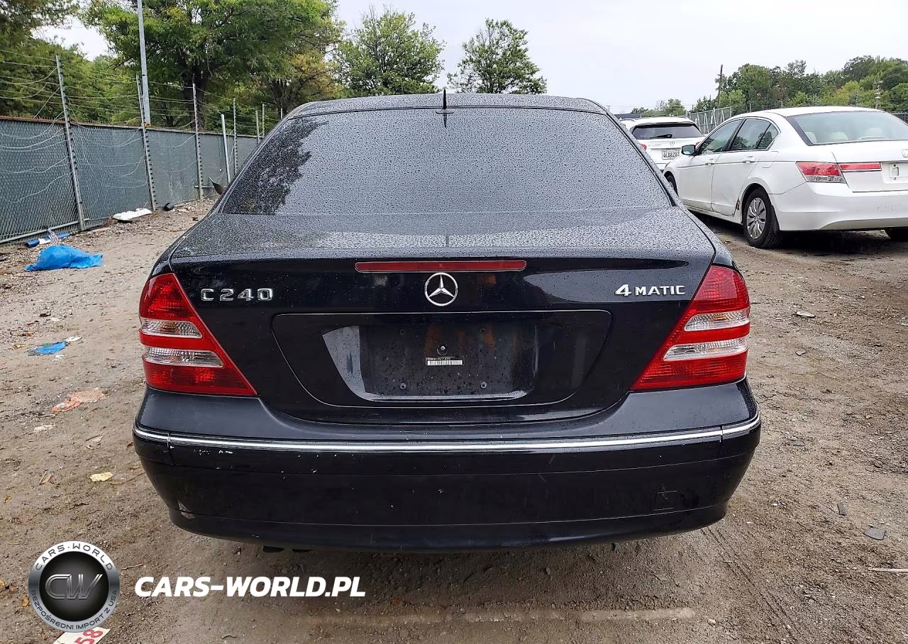 2005 Mercedes-Benz C 240 4Matic VIN:WDBRF81J35F718396 - 6