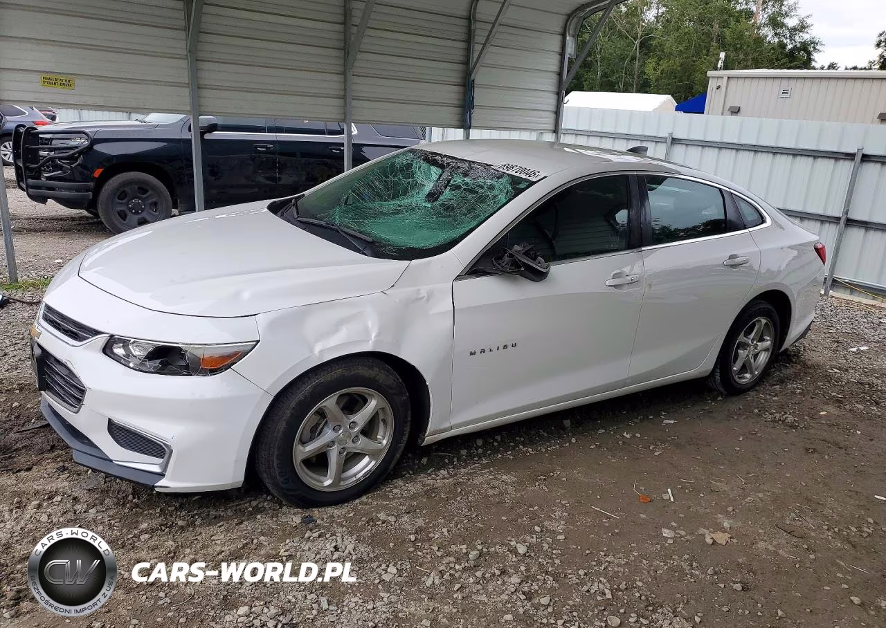2018 Chevrolet Malibu Ls VIN:1G1ZB5ST9JF221271 - 1
