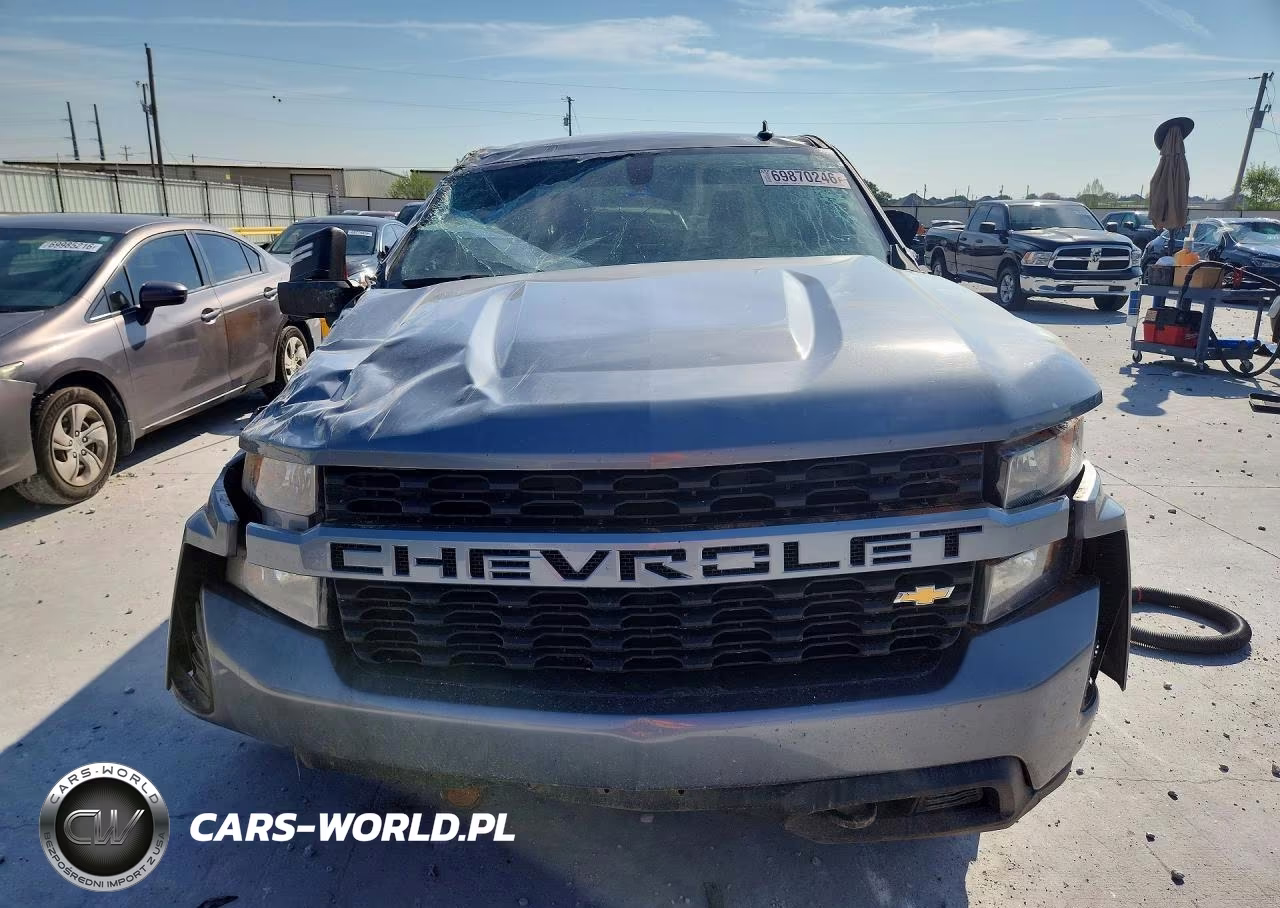 2020 Chevrolet Silverado K1500 Custom VIN:3GCUYBEF7LG392767 - 5
