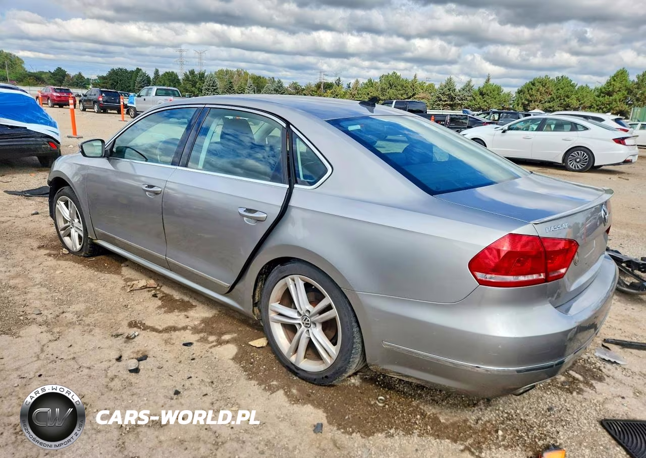 2014 Volkswagen Passat Sel VIN:1VWCS7A38EC098125 - 2