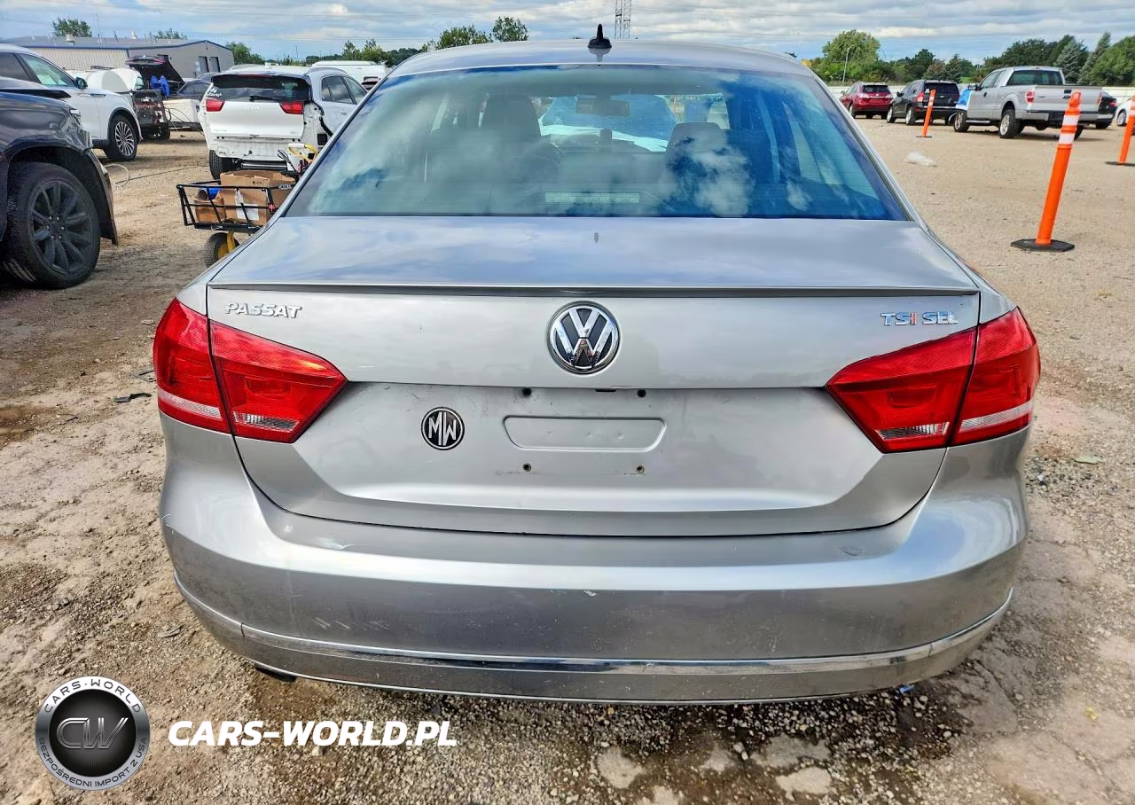 2014 Volkswagen Passat Sel VIN:1VWCS7A38EC098125 - 6