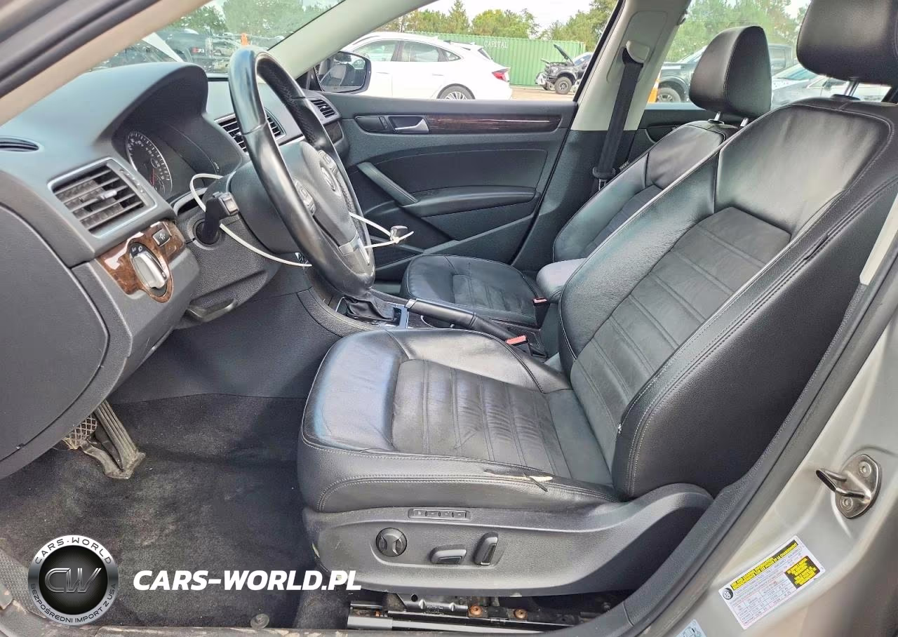 2014 Volkswagen Passat Sel VIN:1VWCS7A38EC098125 - 7