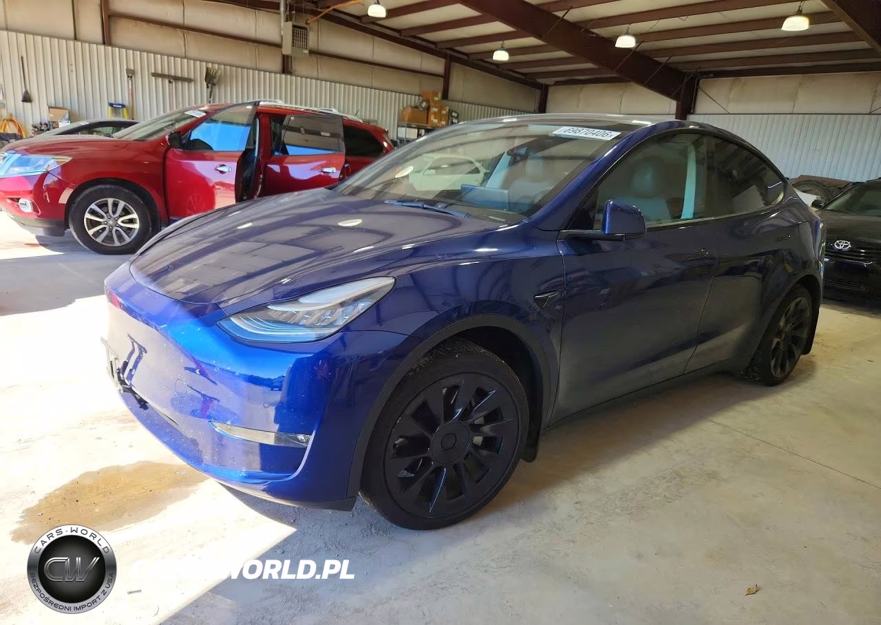 2021 Tesla Model Y VIN:5YJYGAEE9MF141083 - 1