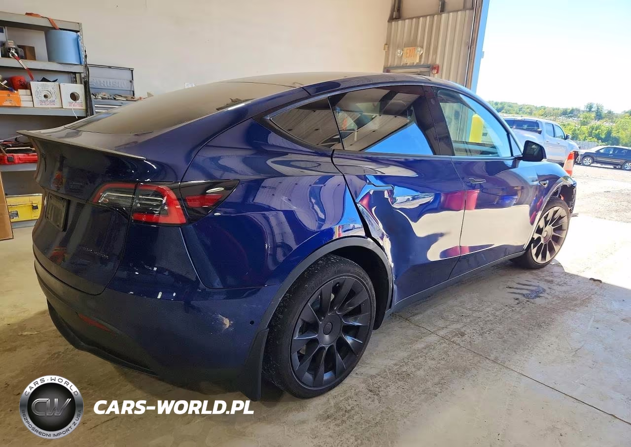 2021 Tesla Model Y VIN:5YJYGAEE9MF141083 - 3