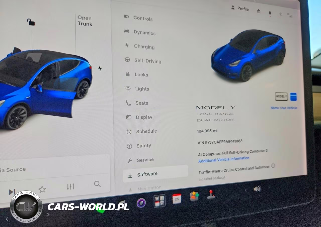 2021 Tesla Model Y VIN:5YJYGAEE9MF141083 - 9