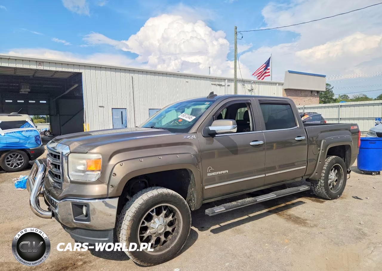 2015 GMC Sierra K1500 Sle VIN:3GTU2UECXFG352707 - 1