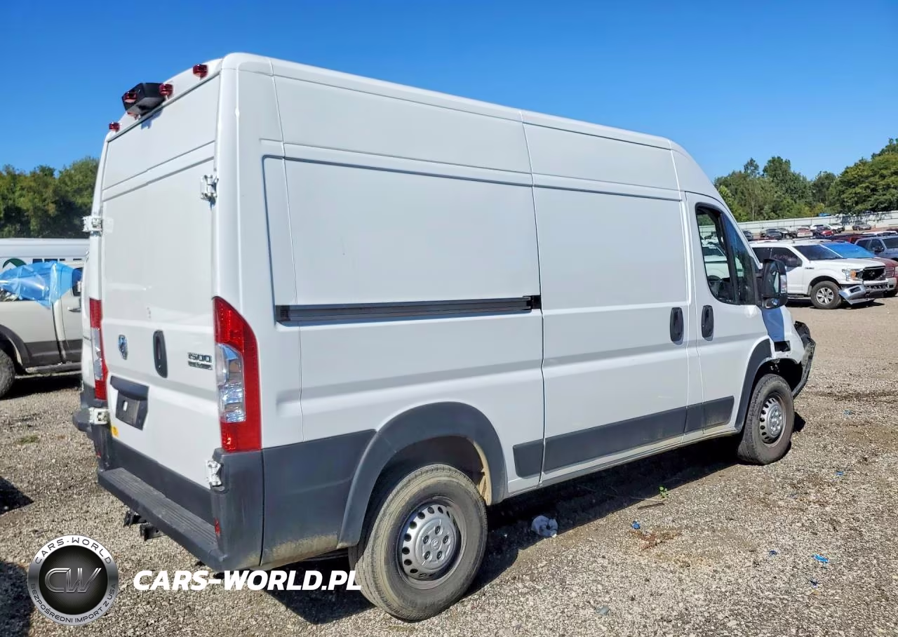 2024 RAM PROMASTER 1500 1500 HIGH VIN:3C6LRVBG9RE128324 - 3