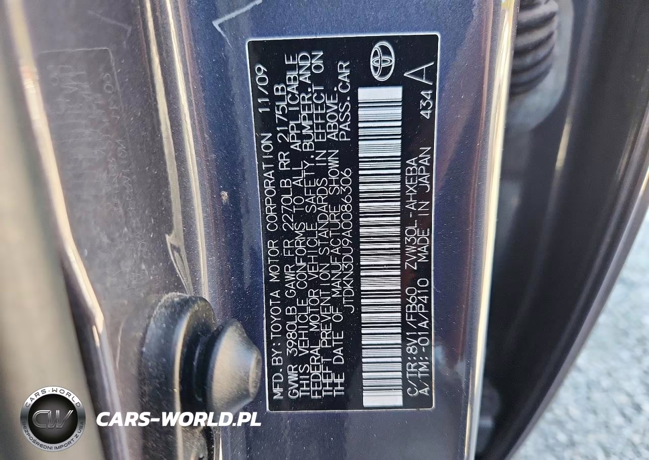 2010 Toyota Prius Ii VIN:JTDKN3DU9A0086306 - 12