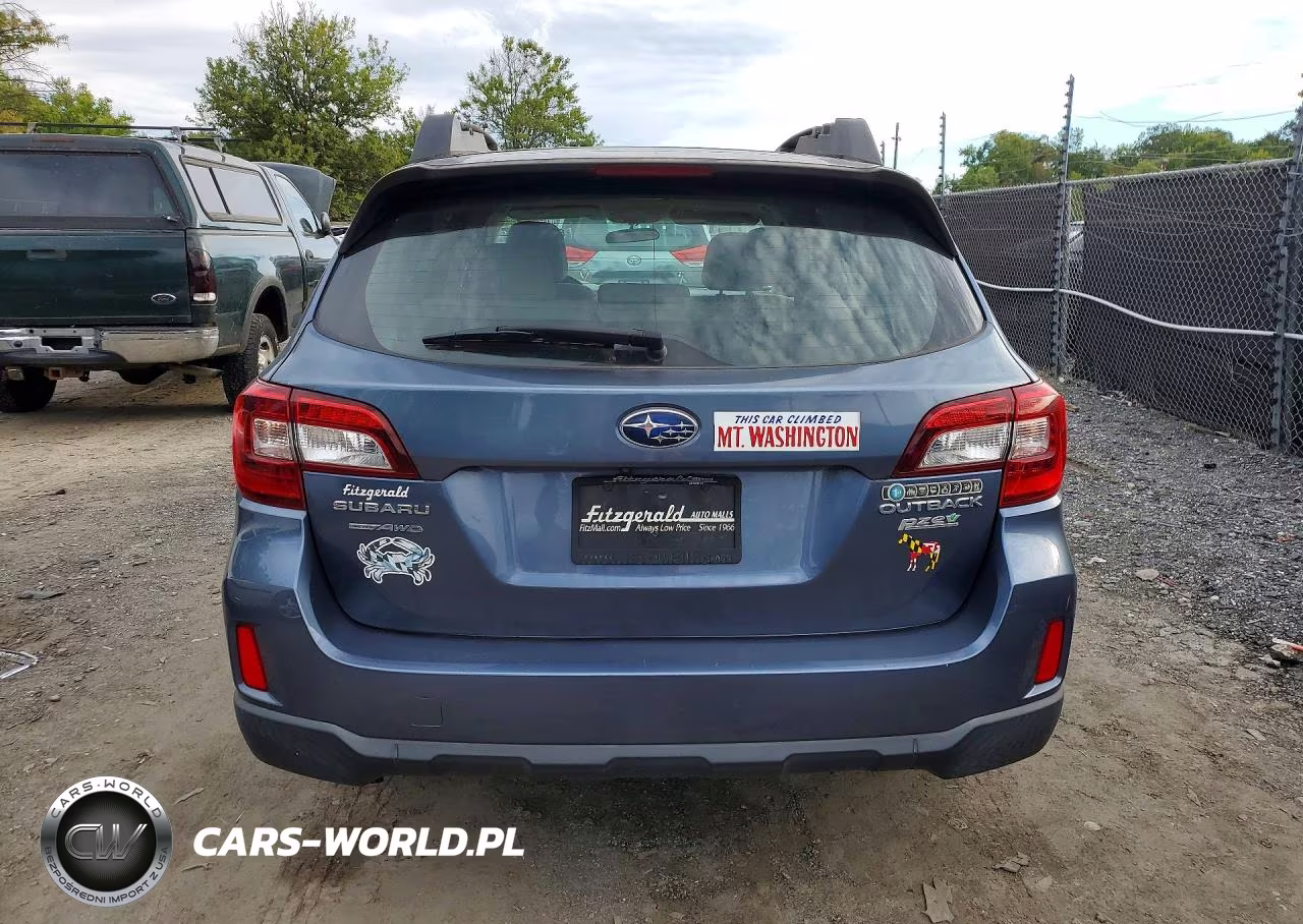 2017 Subaru Outback 2.5I VIN:4S4BSAAC0H3409820 - 6