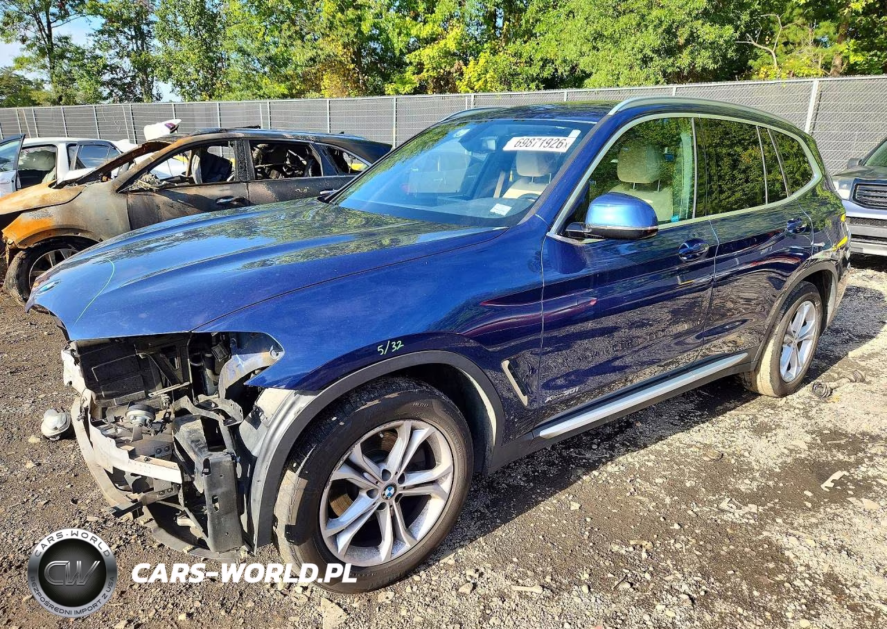 2018 BMW X3 xDrive30I VIN:5UXTR9C56JLC75436 - 1