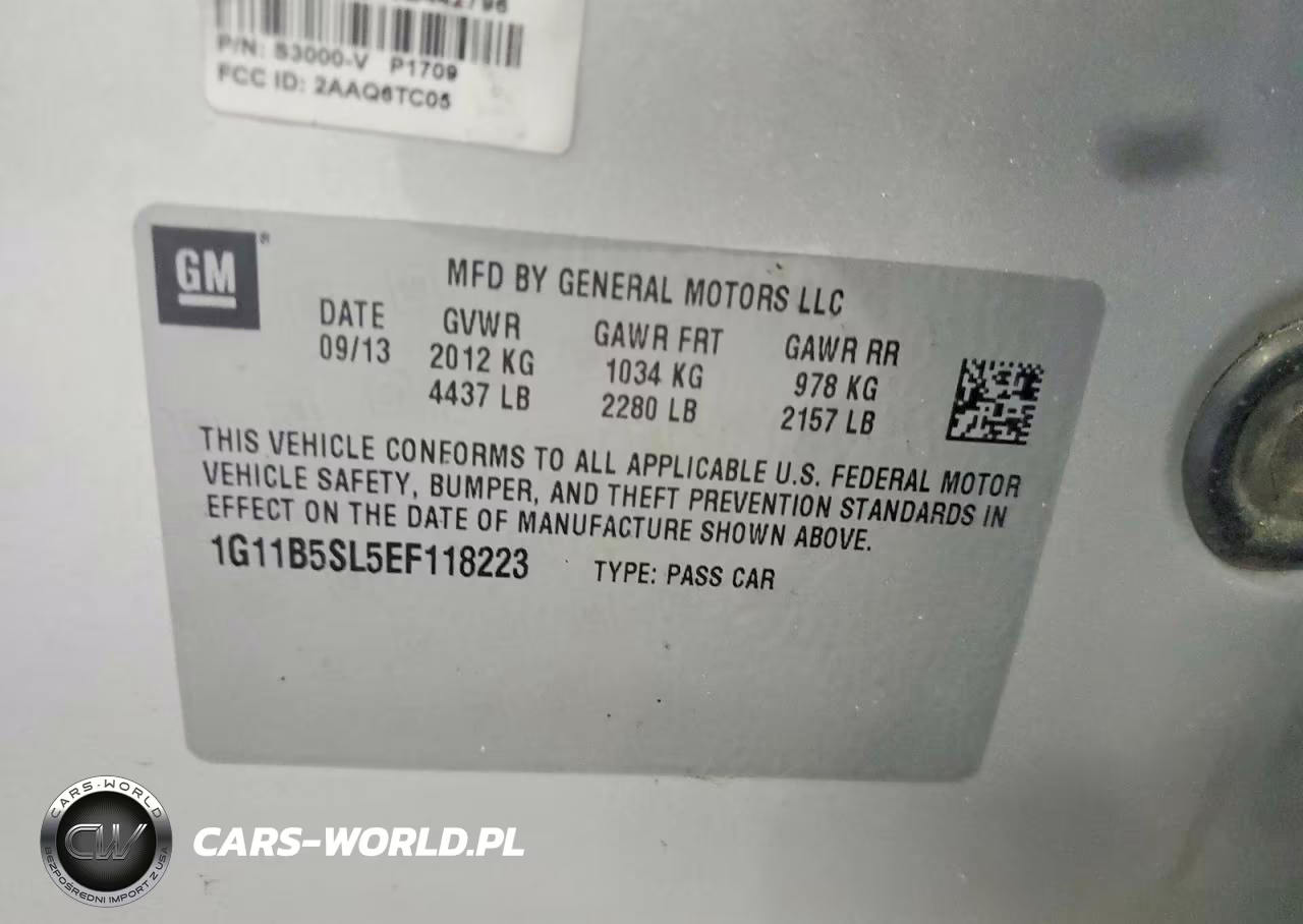 2014 Chevrolet Malibu Ls VIN:1G11B5SL5EF118223 - 12