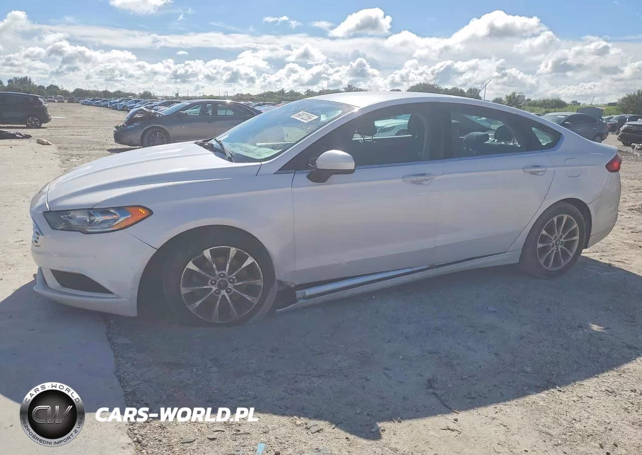 2017 Ford Fusion Se VIN:3FA6P0H78HR281893 - 1