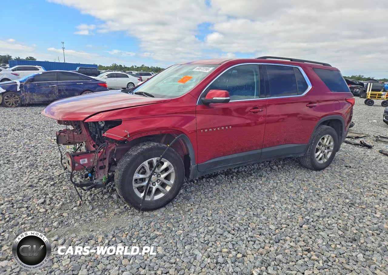 2021 Chevrolet Traverse Lt VIN:1GNERGKWXMJ174543 - 1
